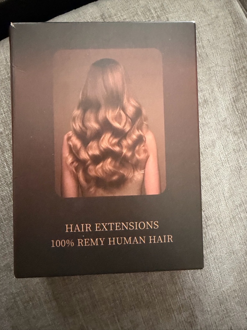 100% Remy Human Hair Extensions - Brown